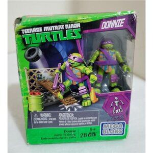 Mega Bloks Teenage Mutant Ninja Turtles Donnie Jump Training Leap into Action